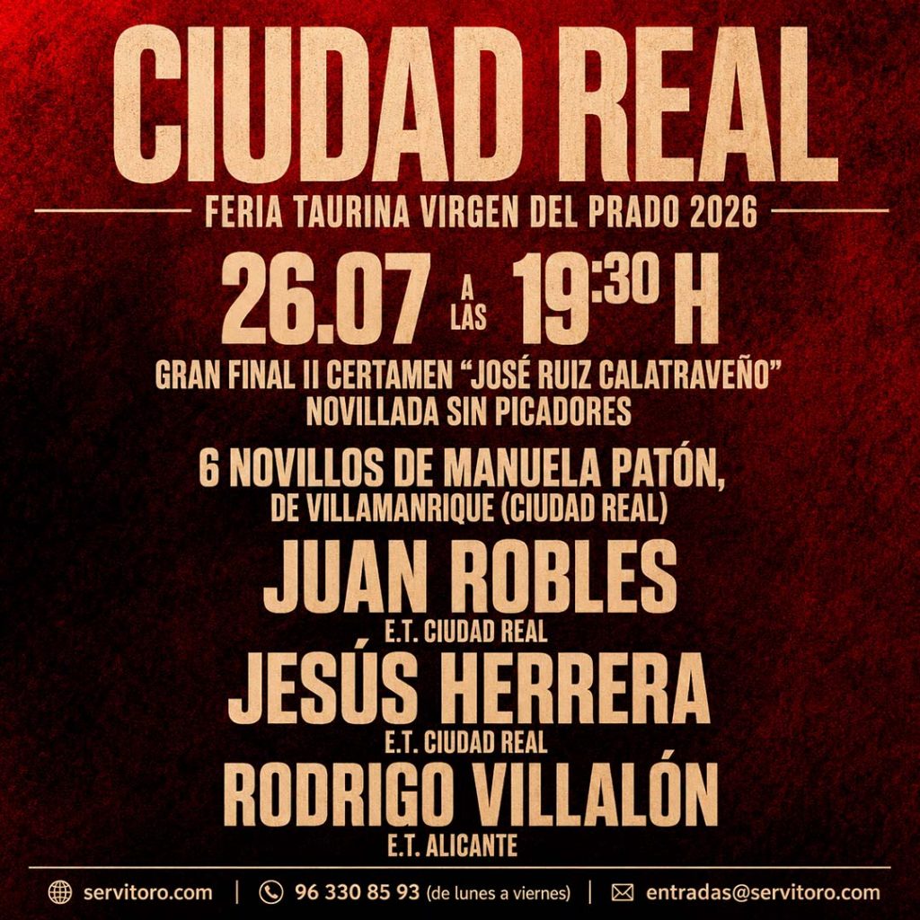 Novillada 26 julio